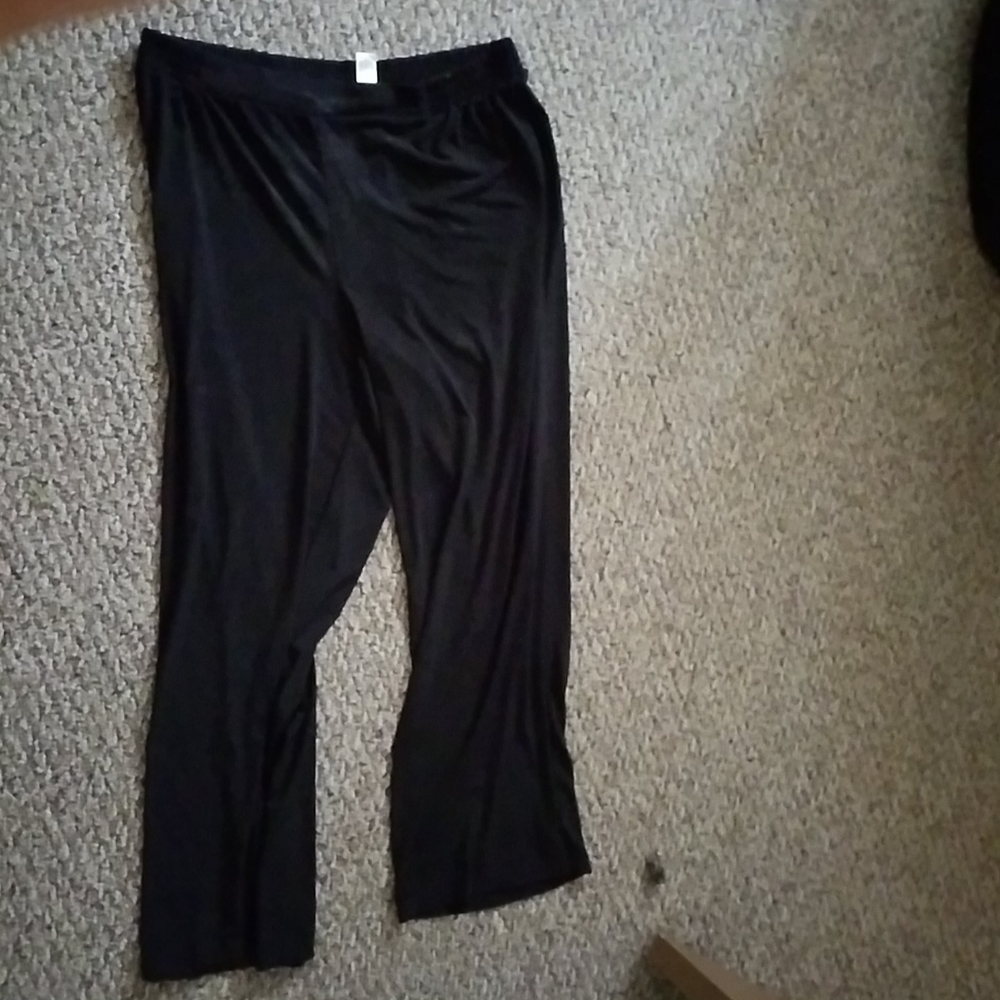 Black pajama pants